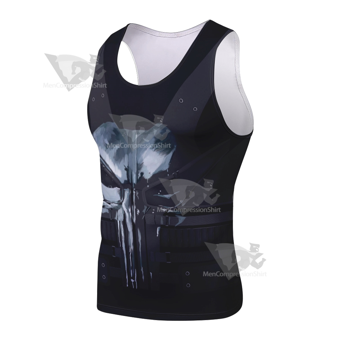 Punisher Jon Bernthal Sleeveless Compression Shirt