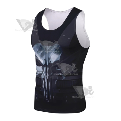 Punisher Jon Bernthal Sleeveless Compression Shirt