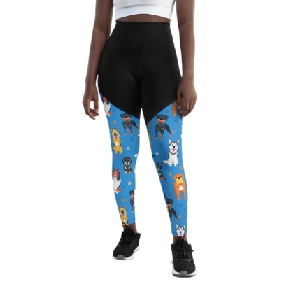 Puppies And Paws Women Compression Legging