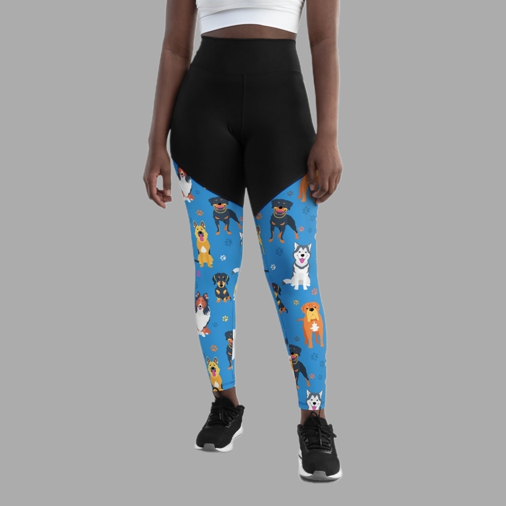 Puppies And Paws Women Compression Legging