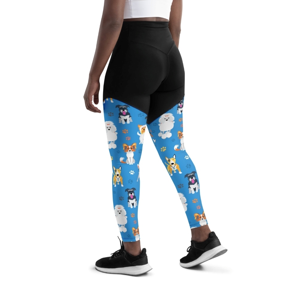 Puppies And Paws Women Compression Legging