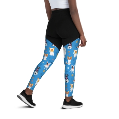 Puppies And Paws Women Compression Legging