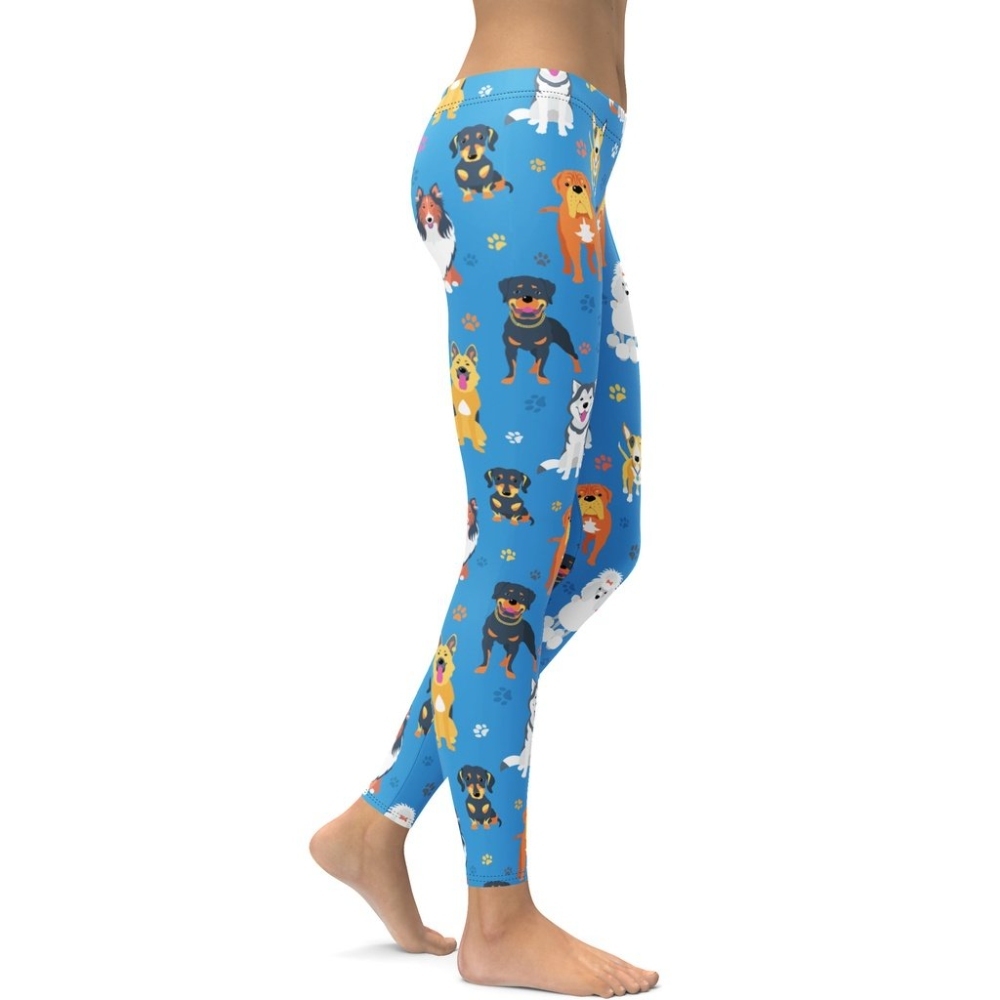 Puppies And Paws Women Compression Legging