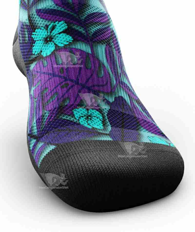 Purple Poison Knee High Compression Socks