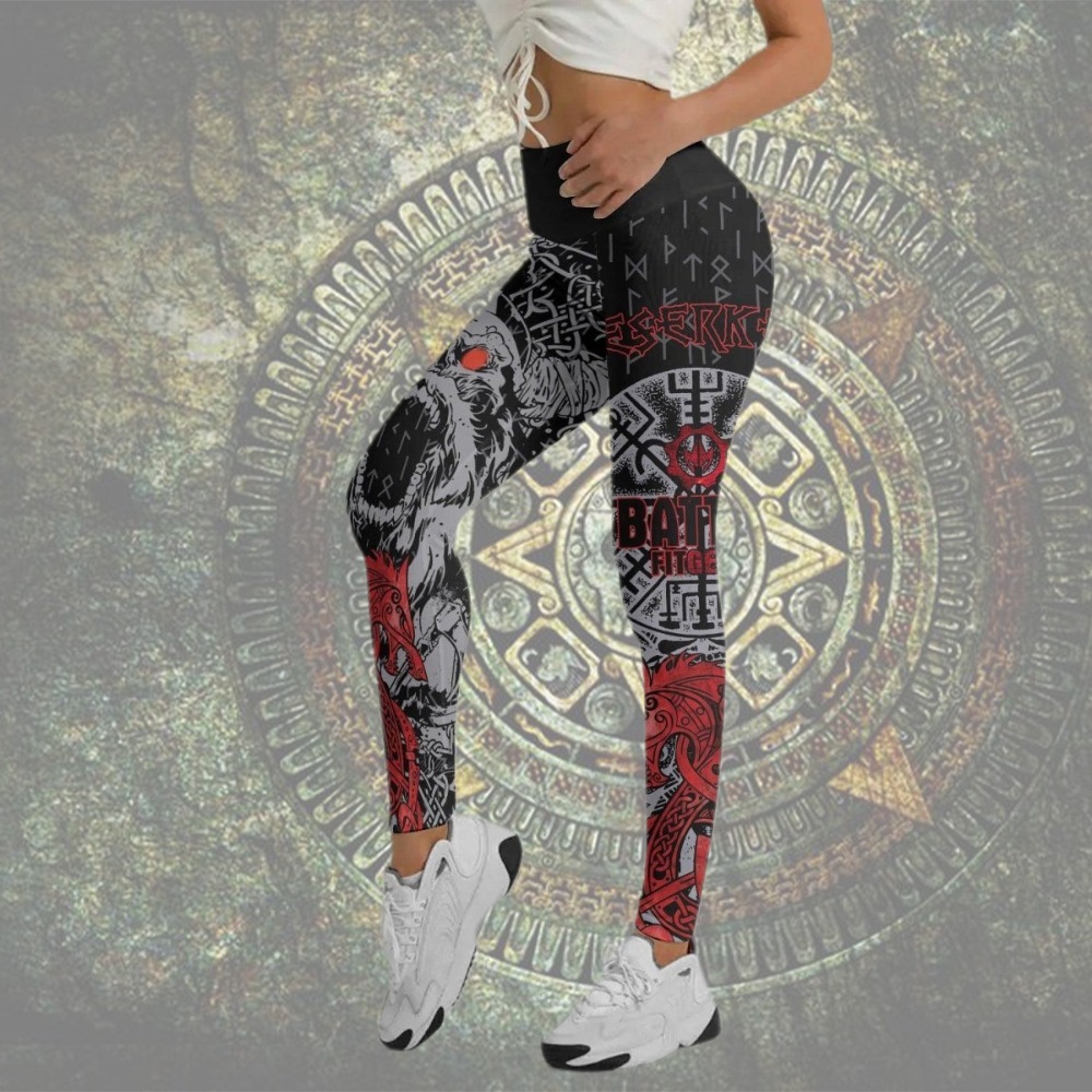 Rage Of Viking Berserker Women Compression Legging