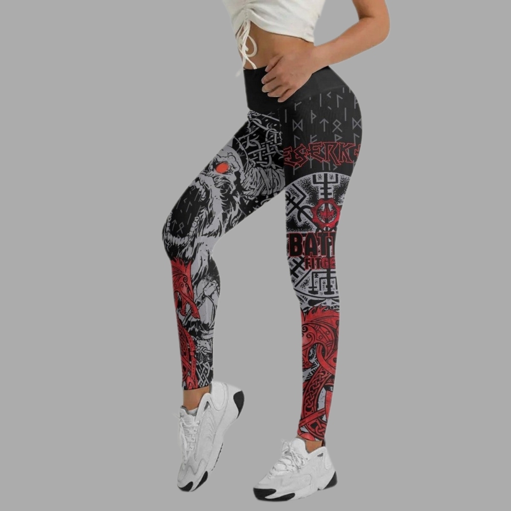 Rage Of Viking Berserker Women Compression Legging