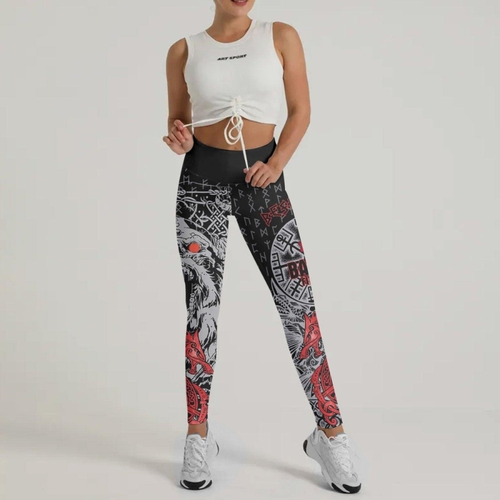 Rage Of Viking Berserker Women Compression Legging