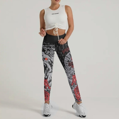 Rage Of Viking Berserker Women Compression Legging