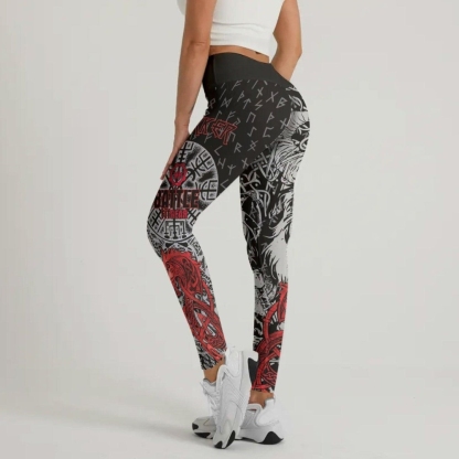 Rage Of Viking Berserker Women Compression Legging