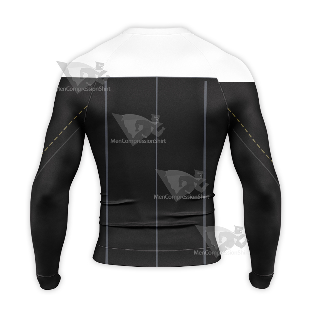 Ragna Crimson Crimson Black Long Sleeve Compression Shirt