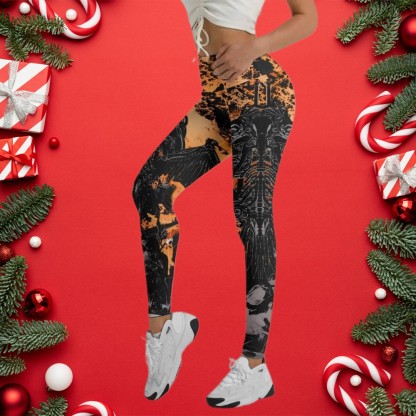 Raven Skull Women Compression Legging