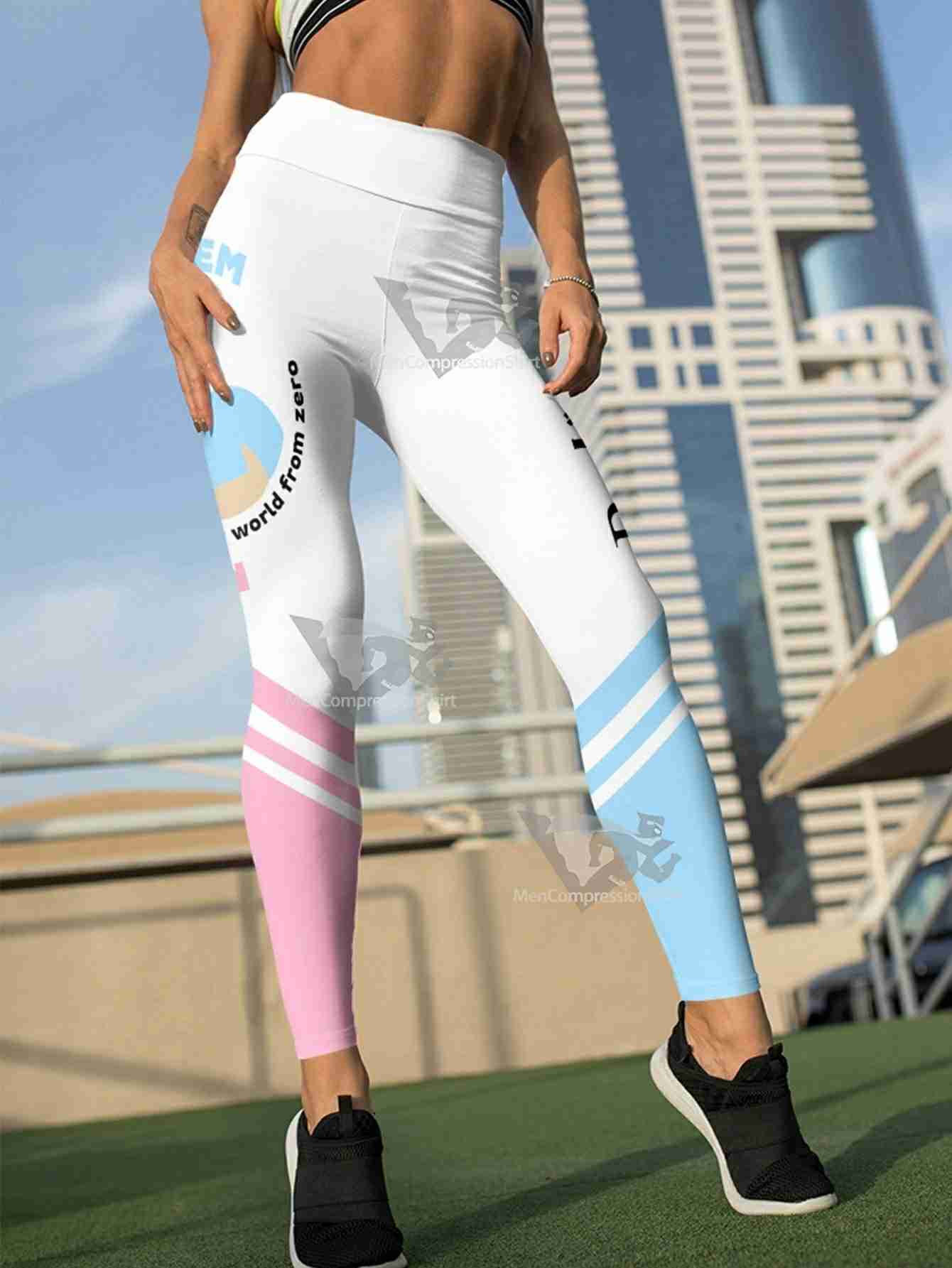 Re Zero Rem Ram Women Compression Leggings