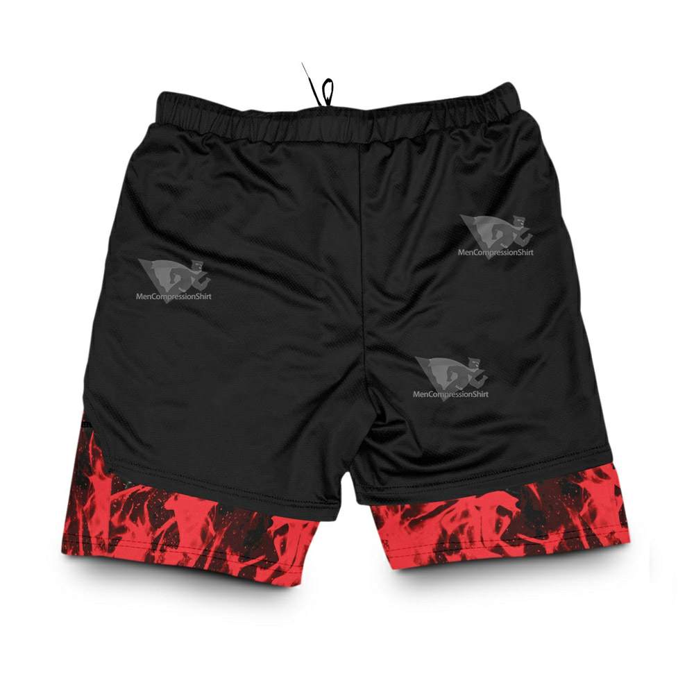 Red Cloud Pride Compression Shorts