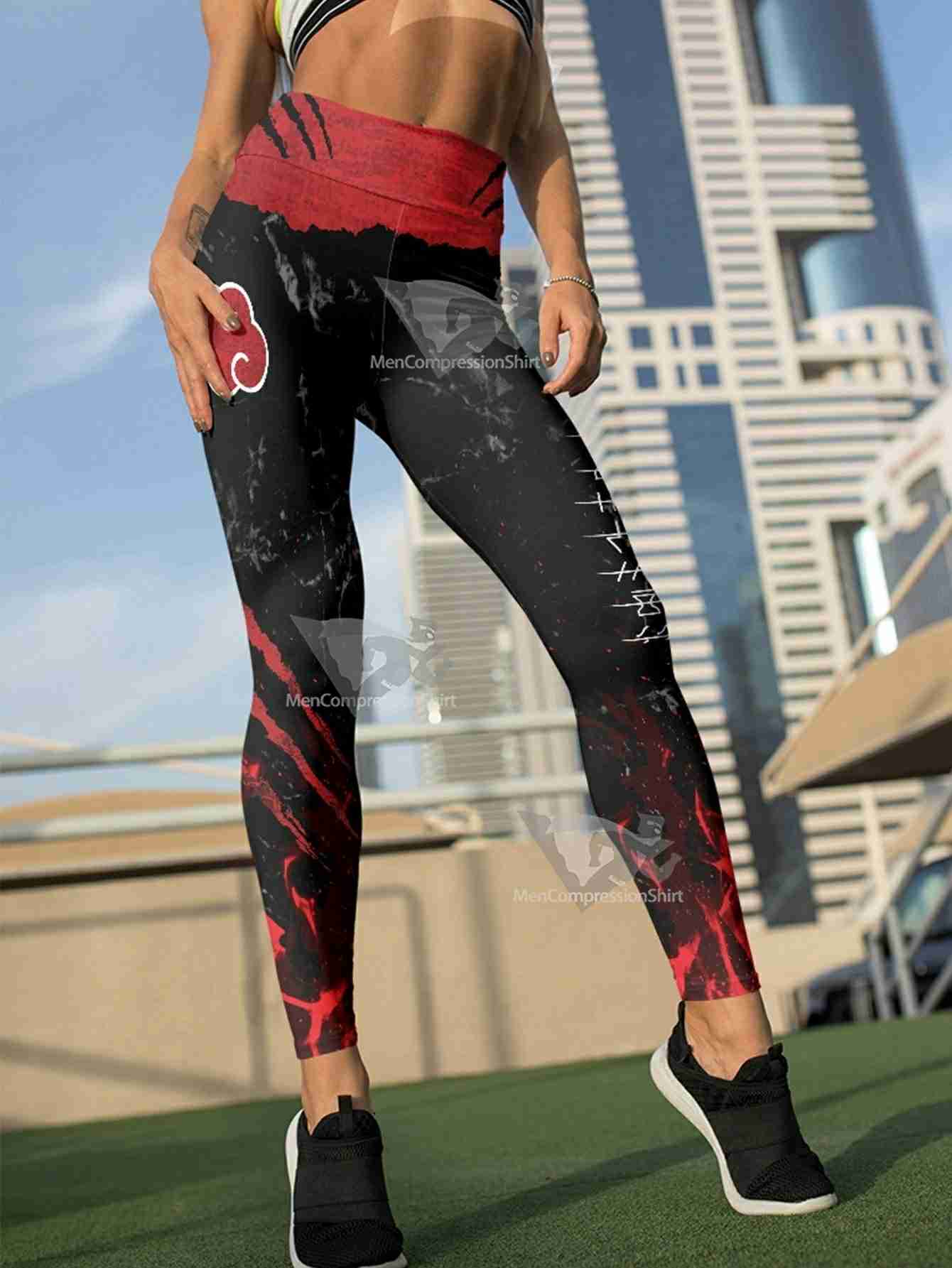 Red Cloud Pride Women Compression Leggings