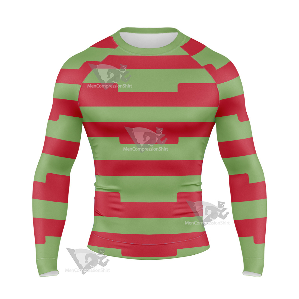 Regular Show Mordecai Biggest Fumble Long Sleeve Compression Shirt
