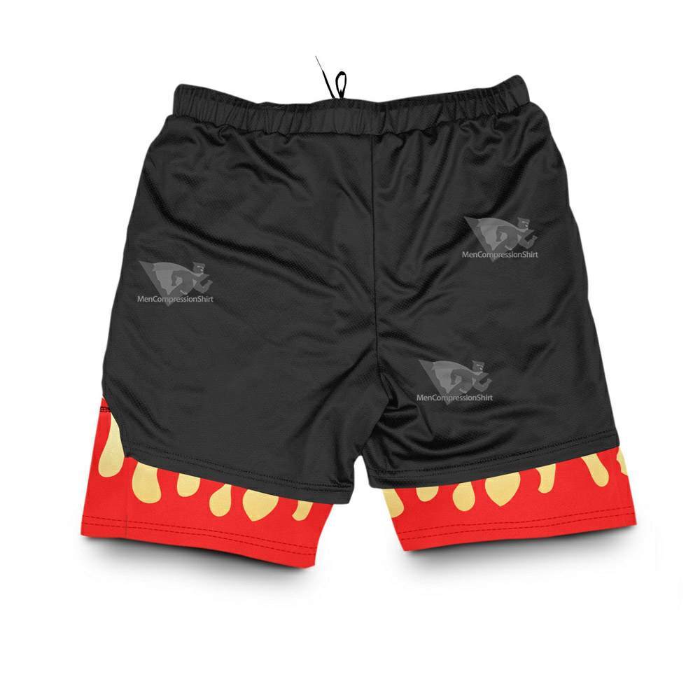 Rengoku Fashion Compression Shorts