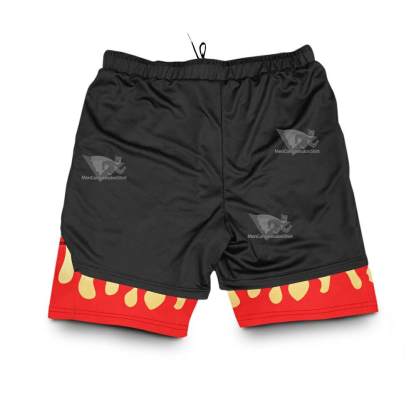 Rengoku Fashion Compression Shorts