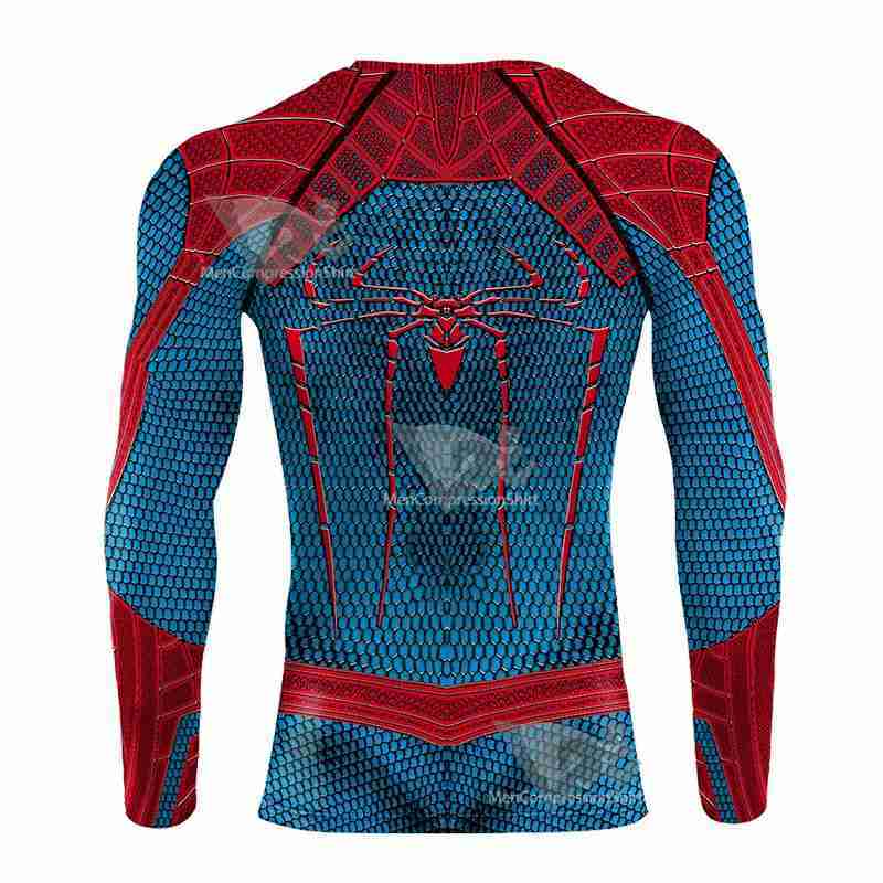 Retro Parker Gym Long Sleeve Compression Shirt