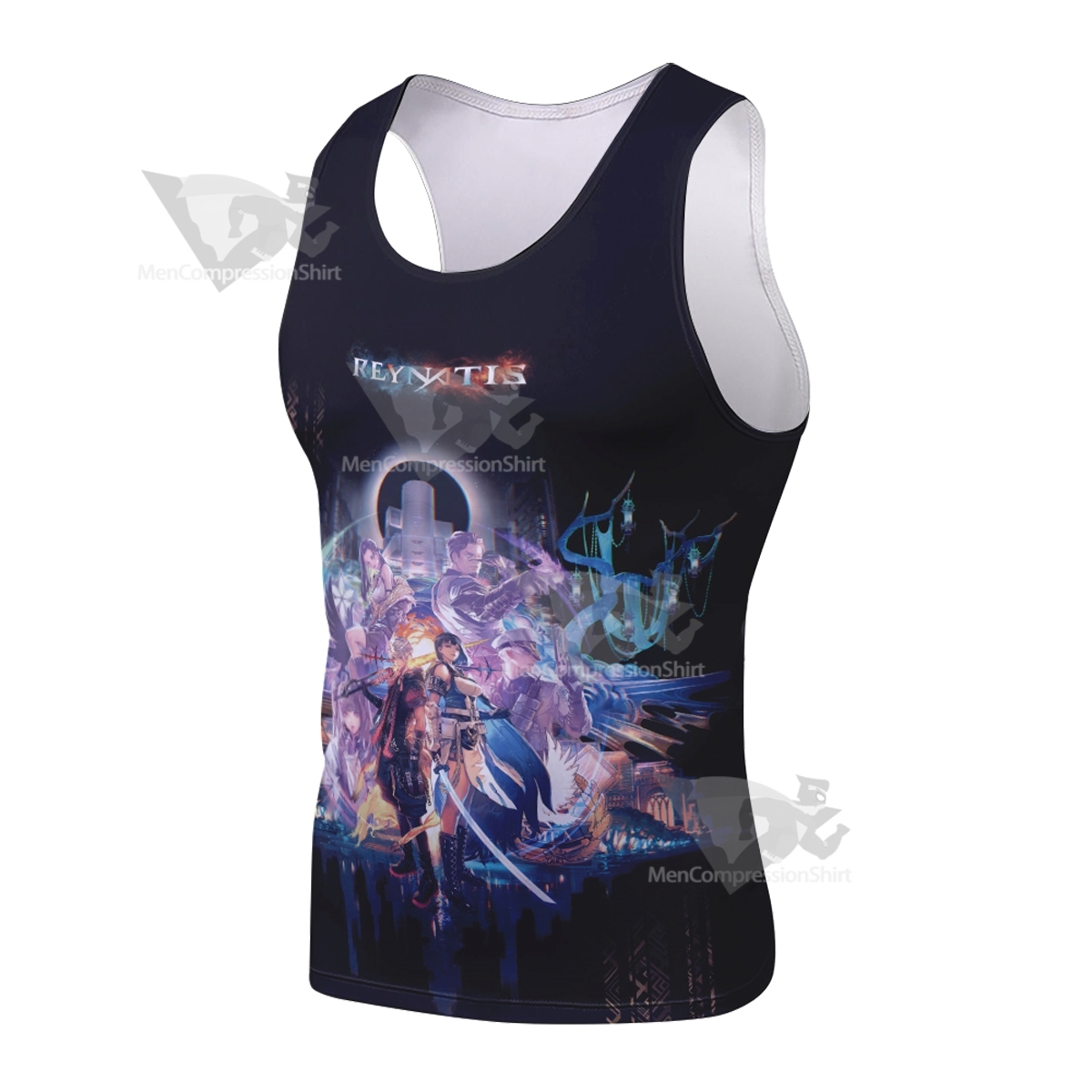 Reynatis Cool Looking Action Sleeveless Compression Shirt