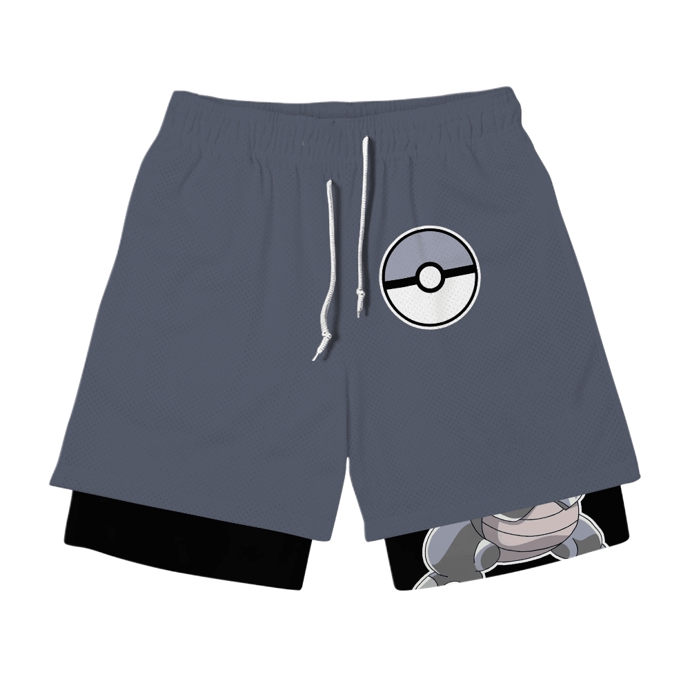 Rhydon Anime Compression Gym Shorts