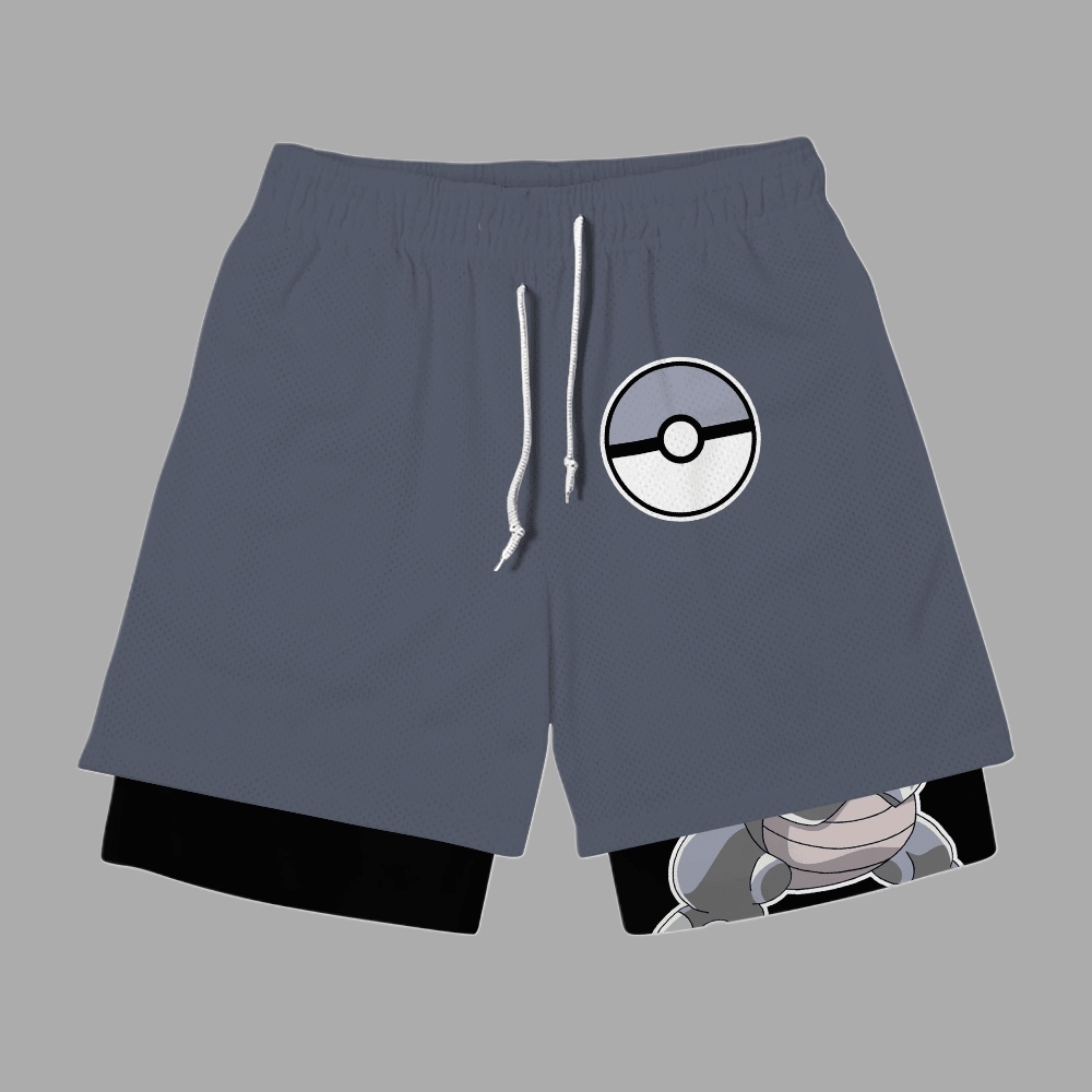 Rhydon Anime Compression Gym Shorts