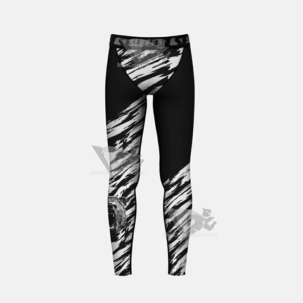 Ripped Bear Kids Compression Tights Leggings