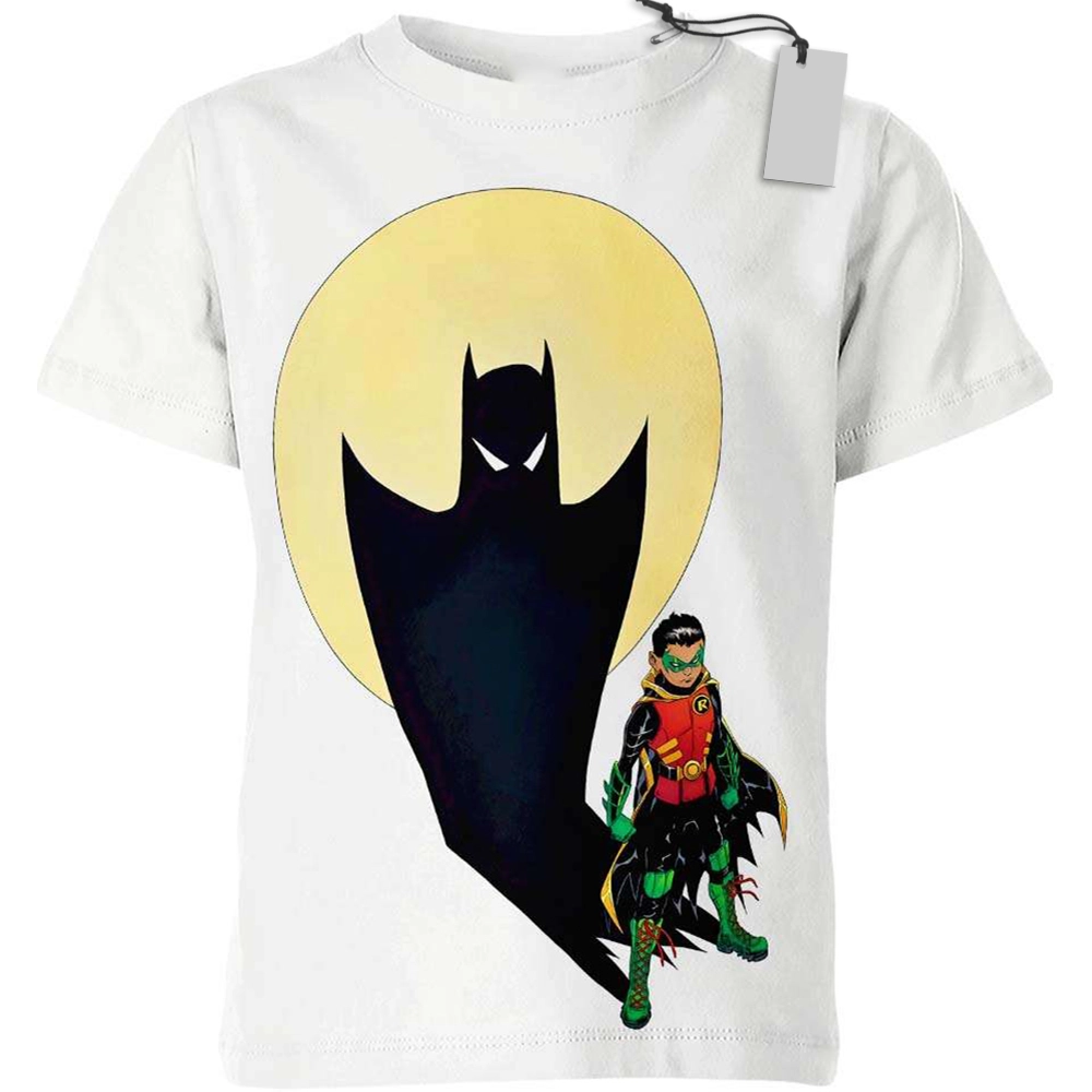 Robin Superpower Heroes T-Shirt Batman T-Shirt