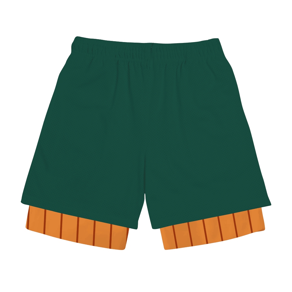 Rock Lee Anime Compression Gym Shorts