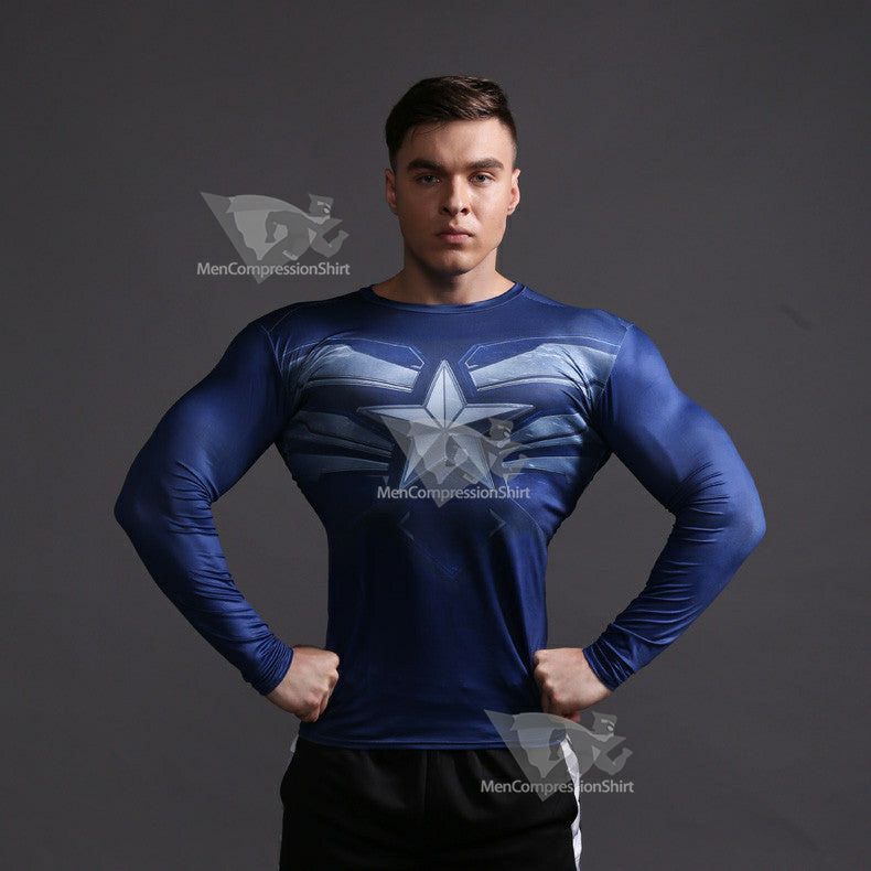 Rogers Long Sleeve Compression Shirt For Men