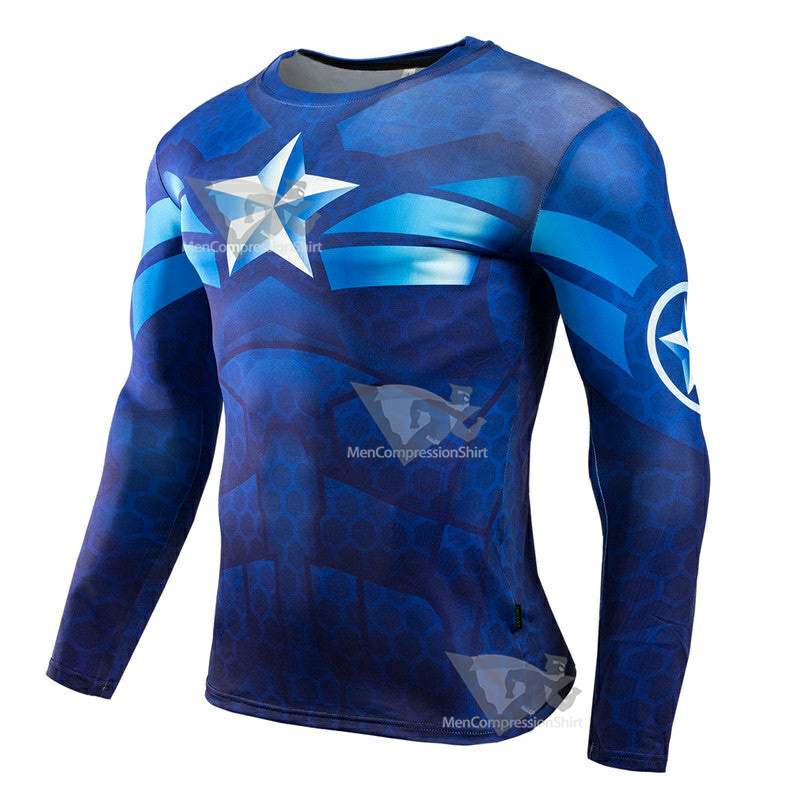 Rogers Long Sleeve Man Compression Shirts