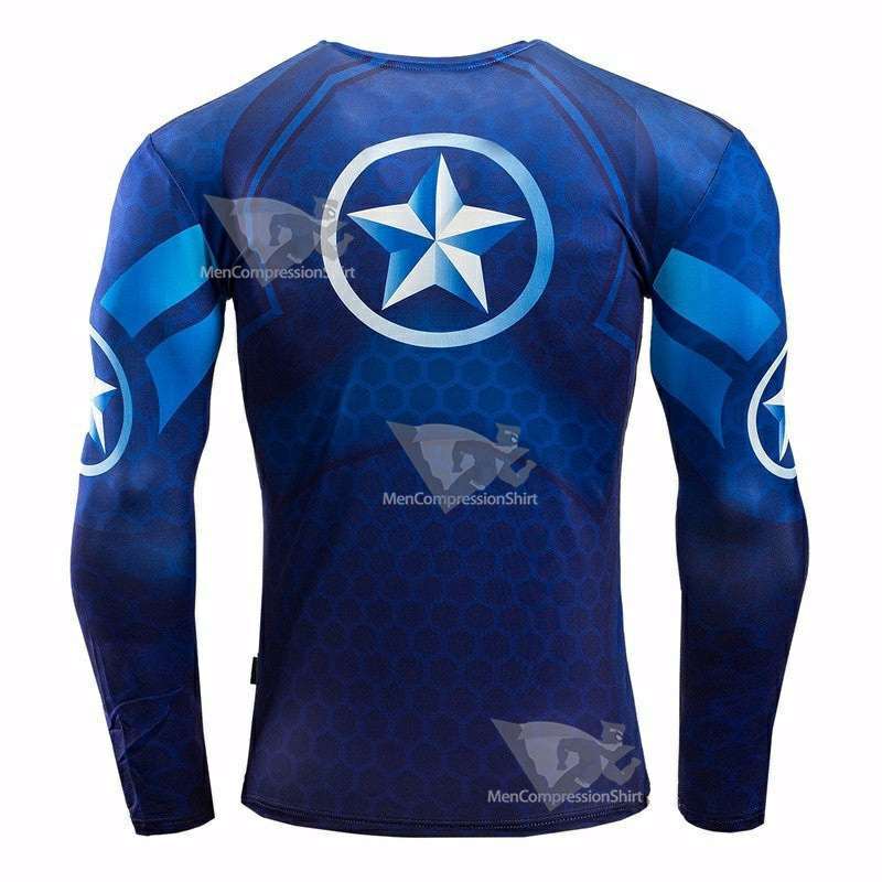 Rogers Long Sleeve Man Compression Shirts