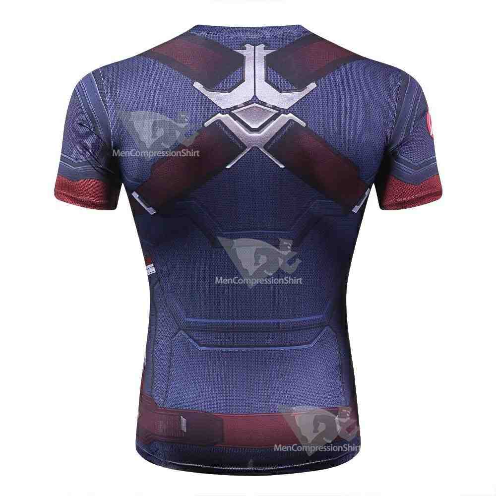 Rogers Short Sleeve Compression Shirt For Men