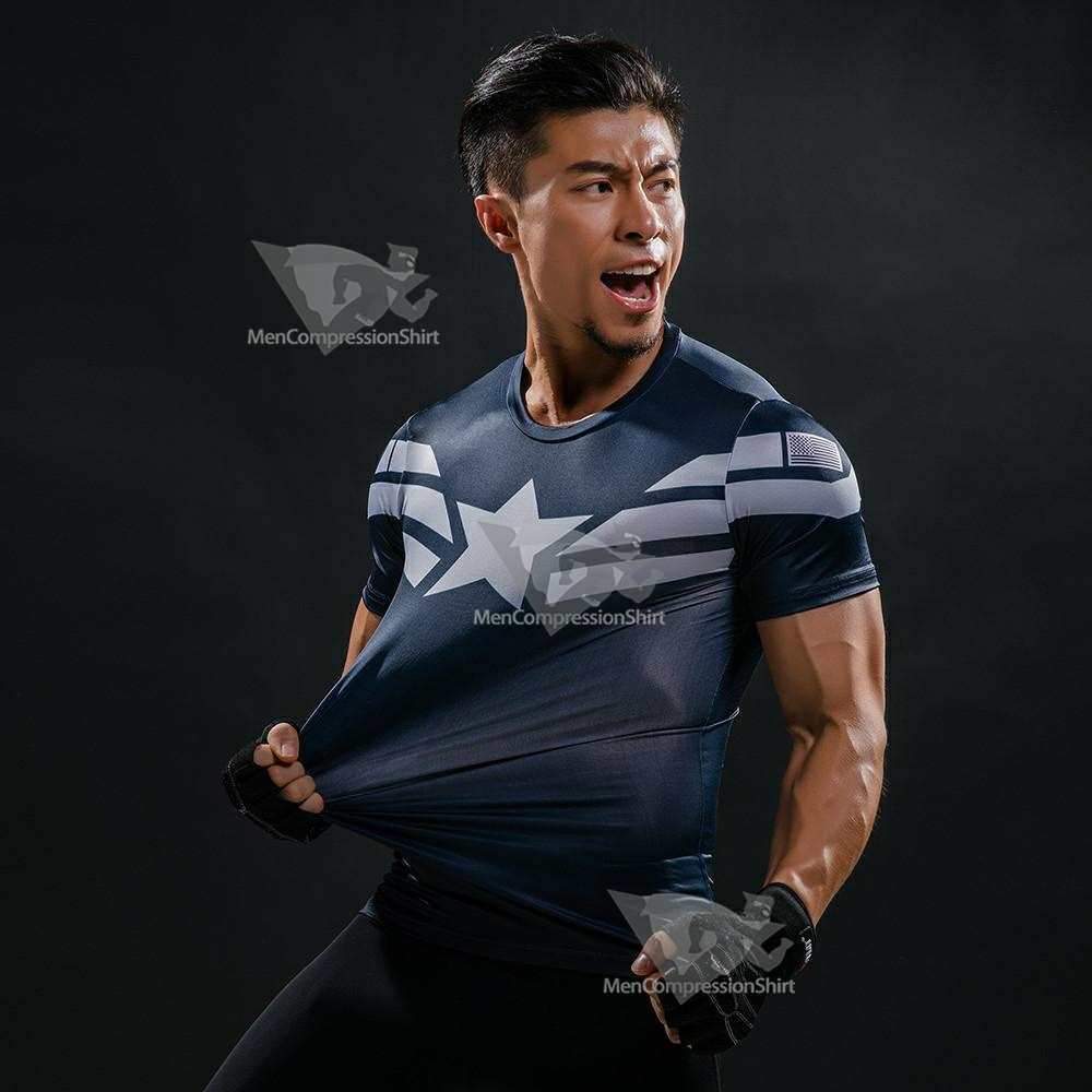 Rogers Short Sleeve Compression Shirts For Men