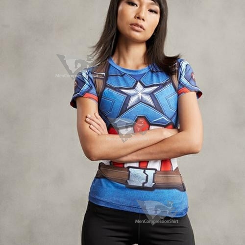 Rogers Short Sleeve Women Compression Shirt