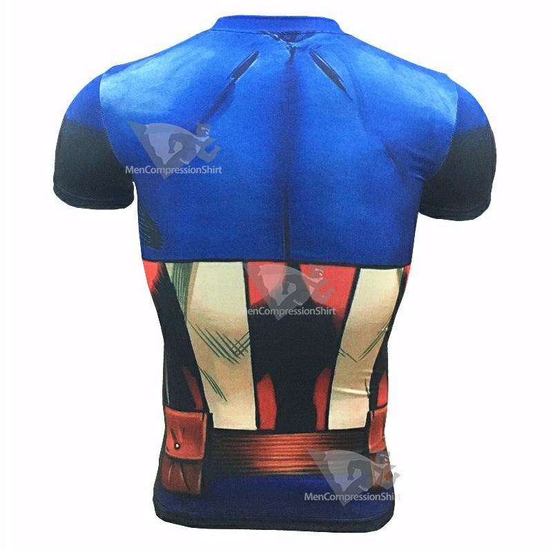 Rogers Short Sleeves Man Compression Shirt