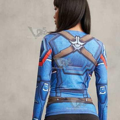 Rogers Woman Long Sleeve Compression Shirt