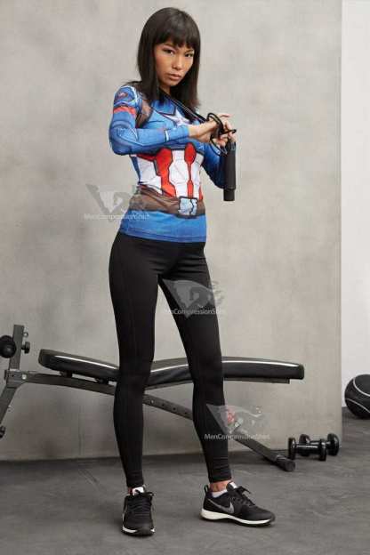 Rogers Woman Long Sleeve Compression Shirt