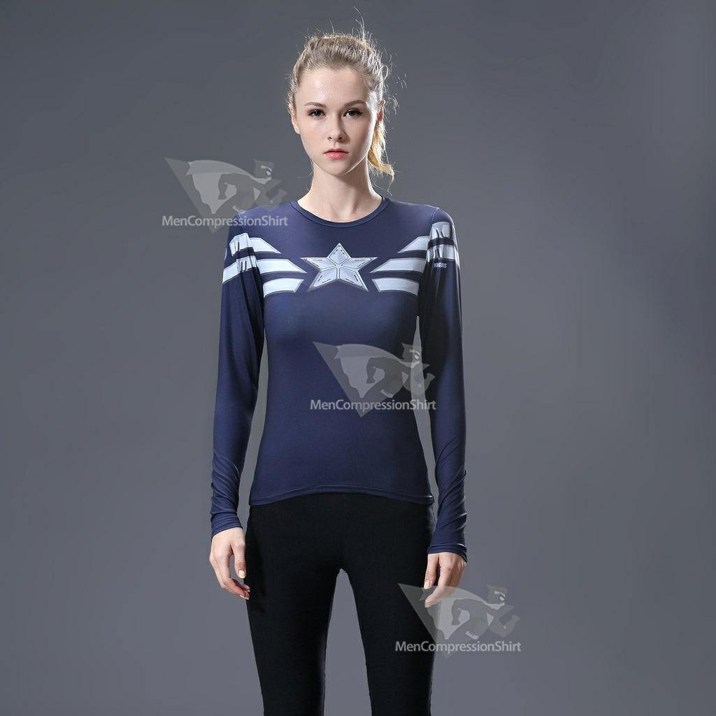 Rogers Women Long Sleeve Compression Shirt