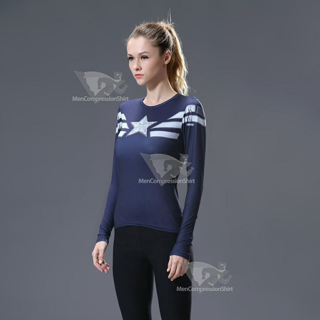 Rogers Women Long Sleeve Compression Shirt