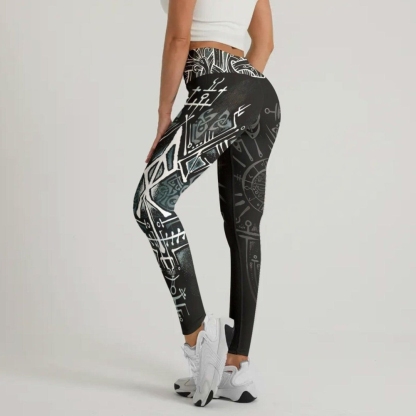 Runes Of Loki Women Compression Legging