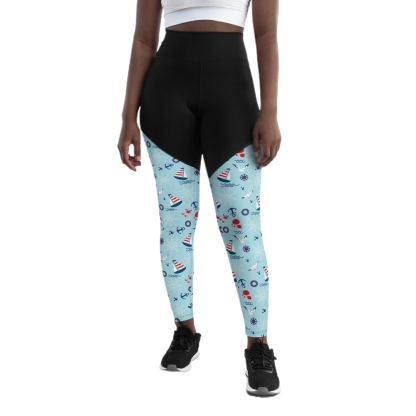 Sailing Boats Women Compression Legging