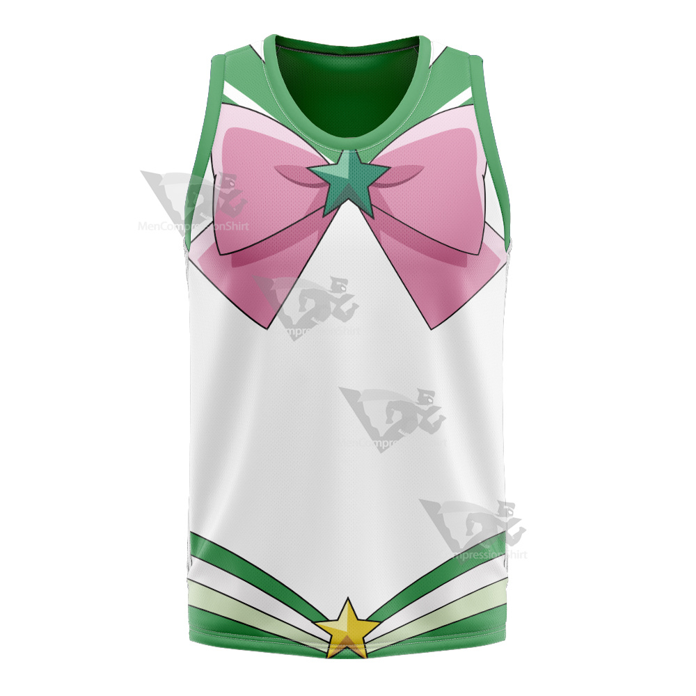 Sailor Moon Eternal 2 Makoto Kino Sailor Jupiter Basketball Jersey