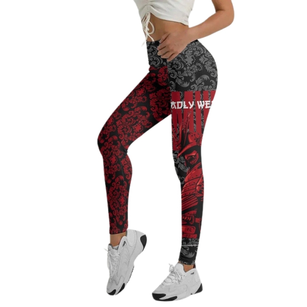 Samurai Fern Women Compression Legging
