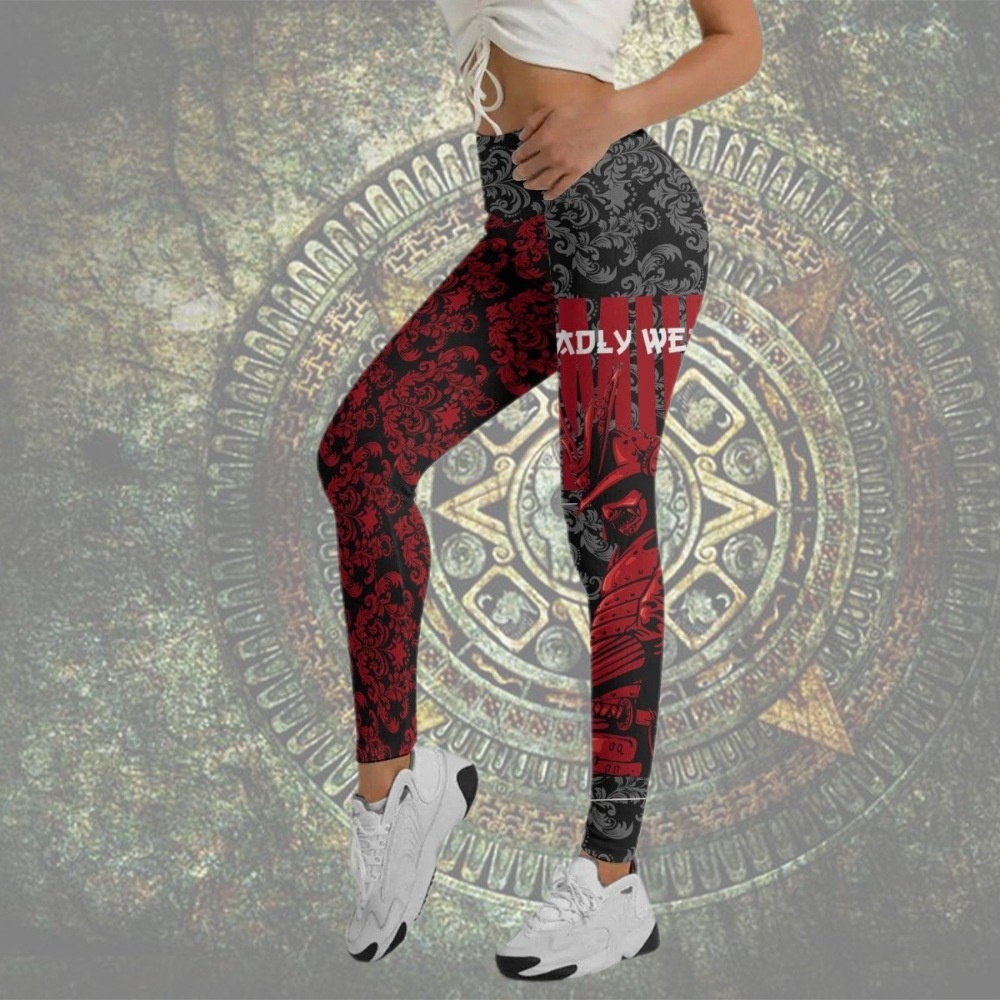 Samurai Fern Women Compression Legging