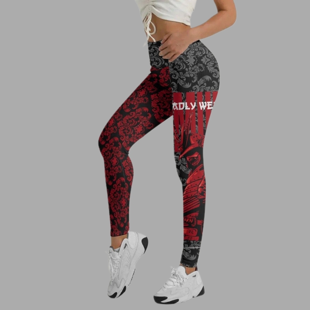 Samurai Fern Women Compression Legging