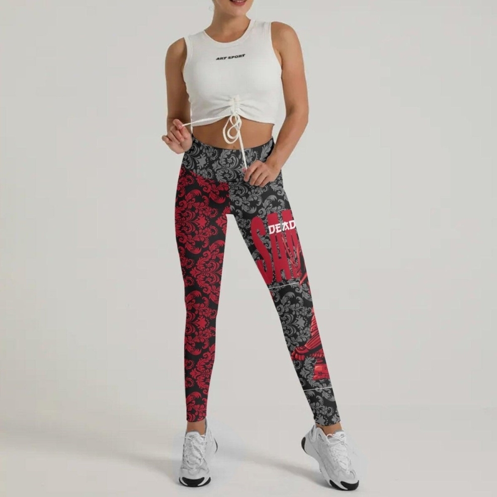 Samurai Fern Women Compression Legging