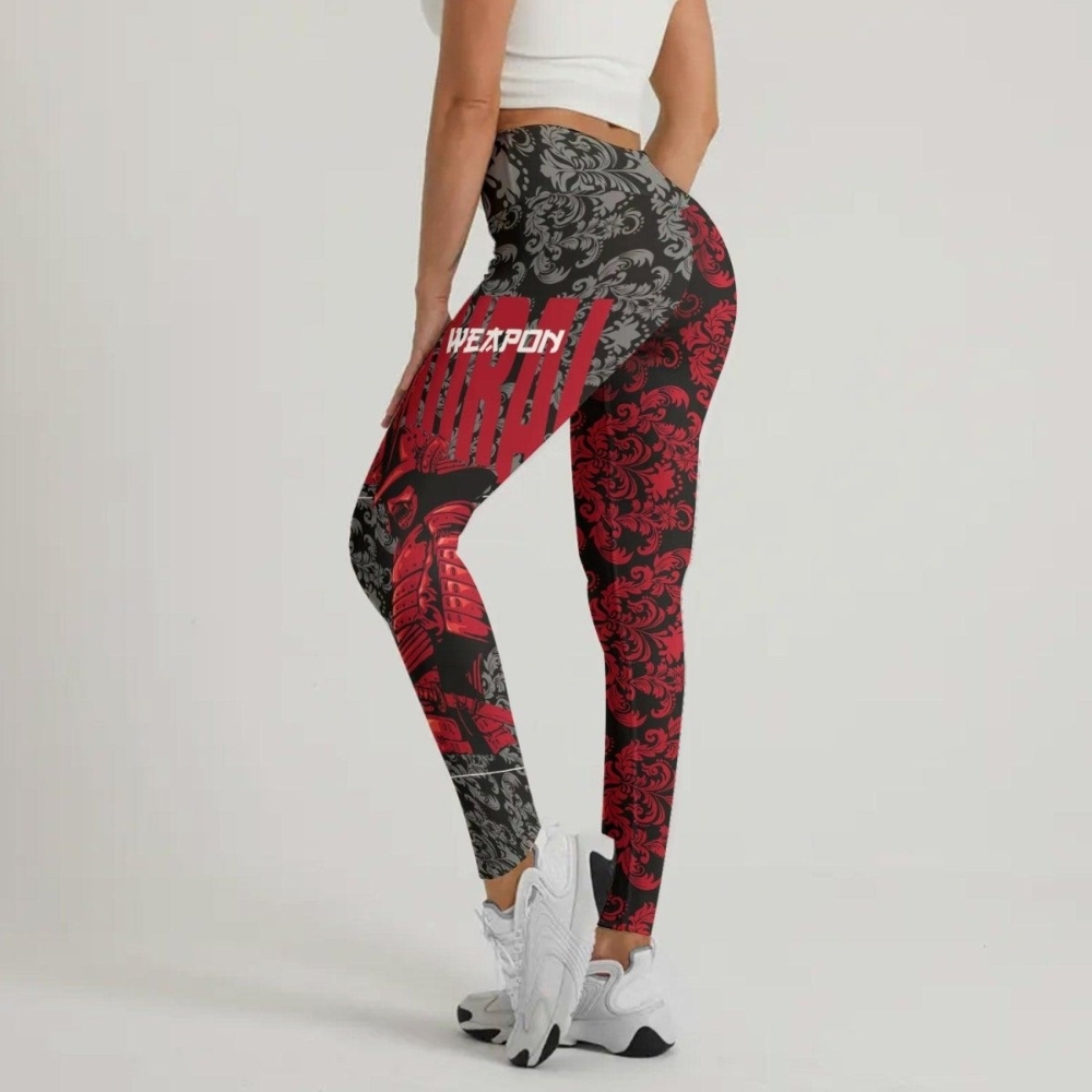 Samurai Fern Women Compression Legging