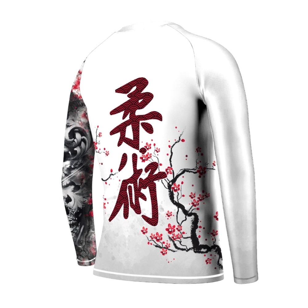 Samurai Jiu Jitsu Kids Long Sleeve Compression Shirt