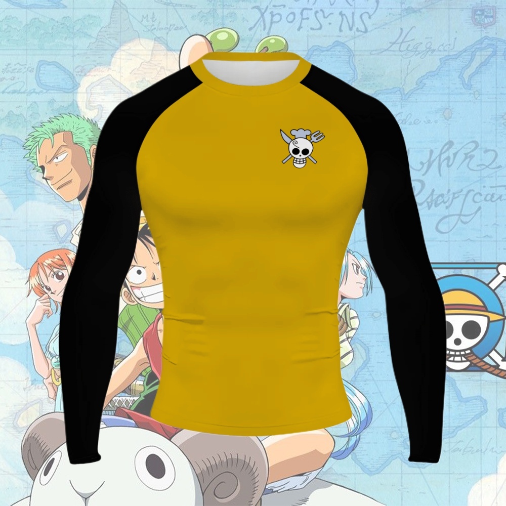 Sanji Men Long Sleeve Compression Shirt