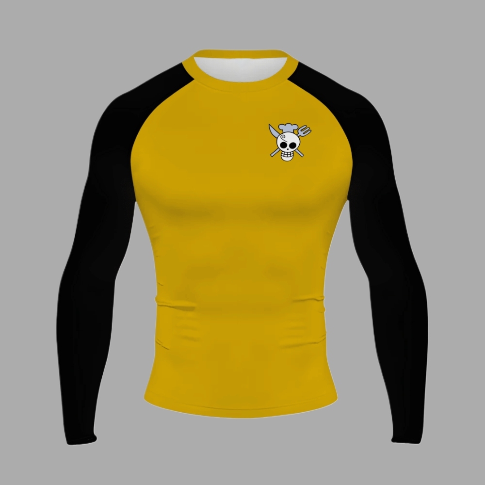 Sanji Men Long Sleeve Compression Shirt